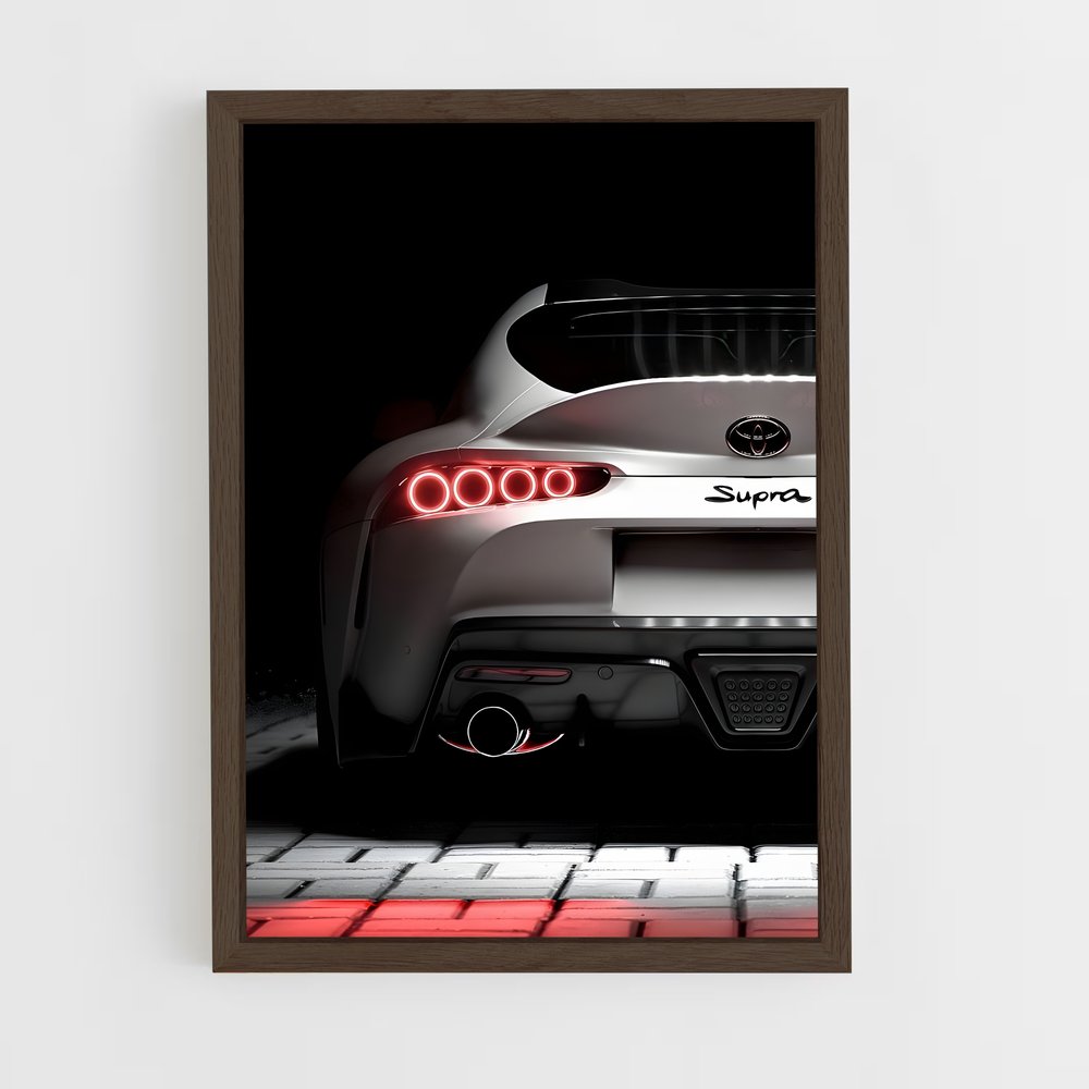 Poster Nuit de Supra – affiche Toyota (vue 5)